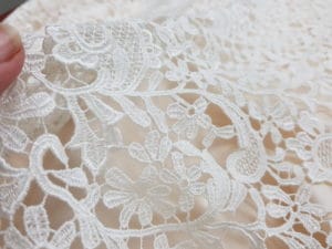 Lace wedding dress