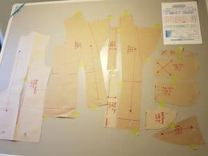 Digitising a jacket